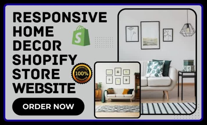 build home decor wall art kitchen dining accessories shopify store website