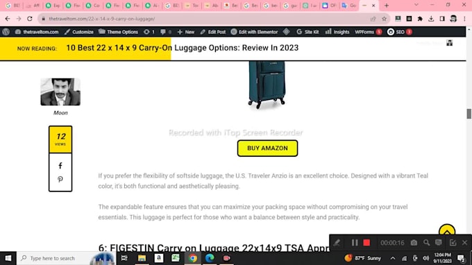 upload content and VA for your wordpress blog