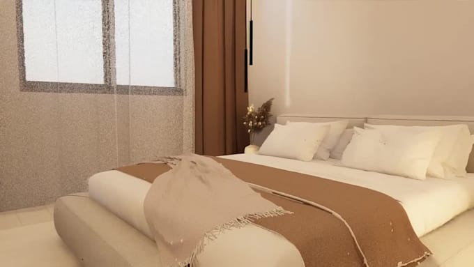 make and render any interior 3d model in sketchup