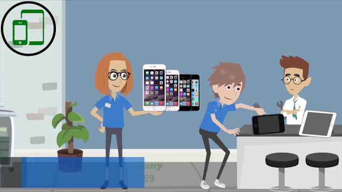 do cell phone,tablet  or computer repair promo video
