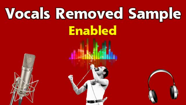 remove vocals from any song