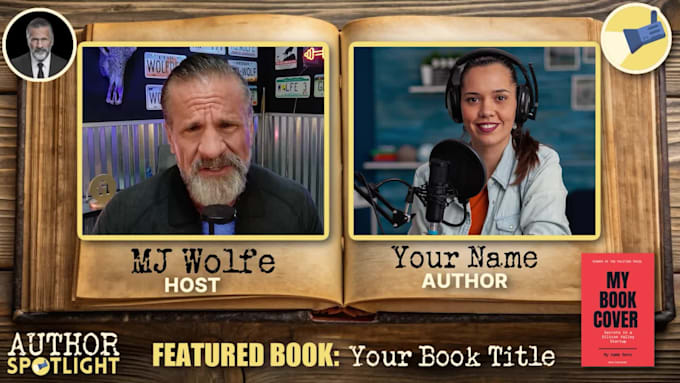 interview you as a guest on my author spotlight podcast
