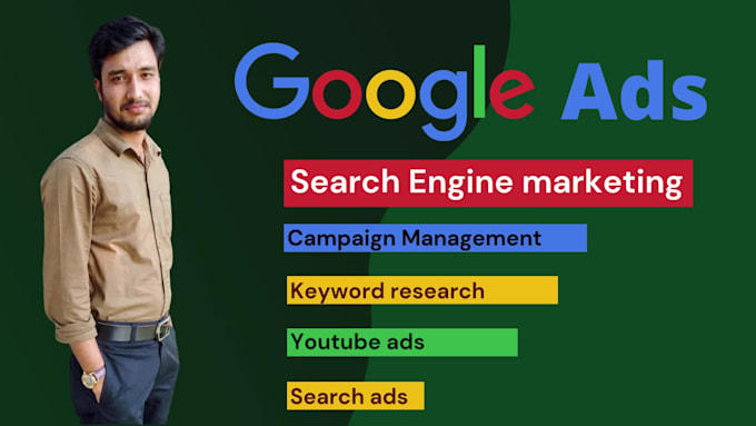 setup and manage your google ads, youtube ads campaigns
