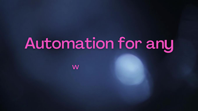 Automate business using python bots, build ai automation,web automation ...