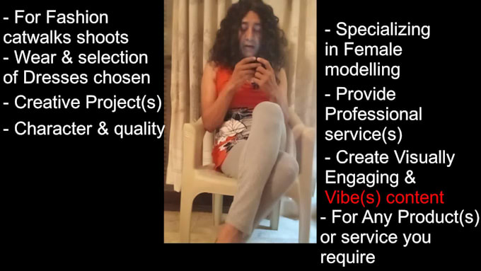 female model video create