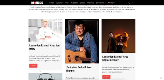 create a written interview about your musical project