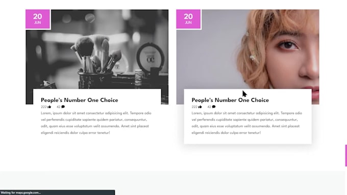 edit html and css on your webpage, landing page