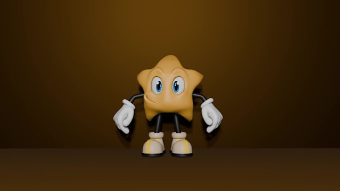 rig animate and render your 3d chracter