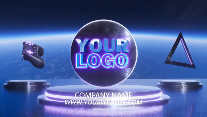 Create 3 X Gaming Effect Animated Logo Reveal Intro Videos Hd By The 