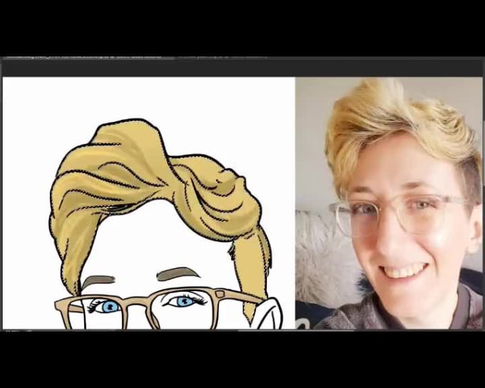 draw a cartoon caricature of you