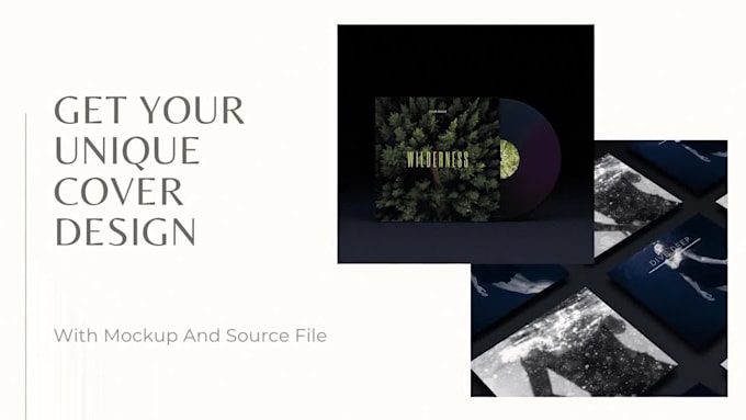 create a unique album cover design