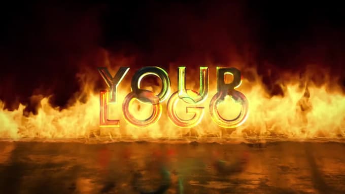 Flaming fire logo design by Umitaksoy | Fiverr
