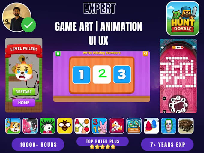 create professional game design and store graphics