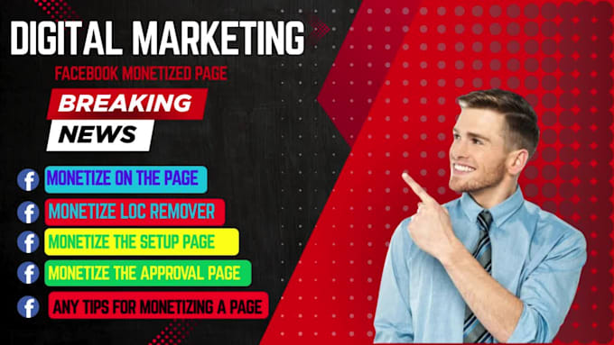 enable all facebook monetization and remove the page loc
