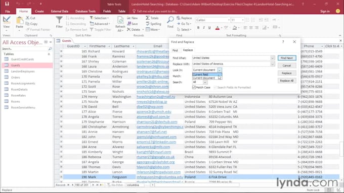 make access database program and learning course