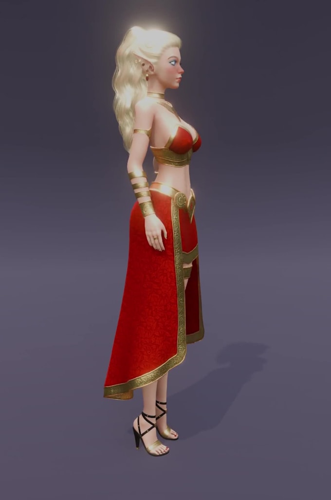 create realistic 3d characters
