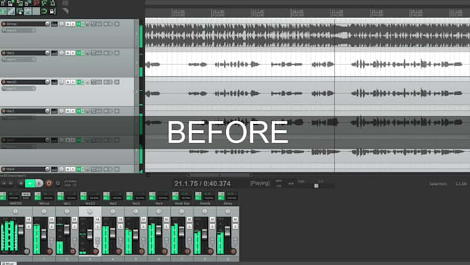 manually tune, edit, and mix your vocal