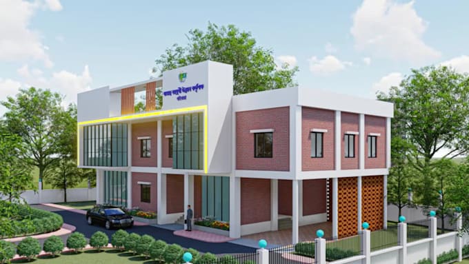 create a photorealistic 3d rendering and walkthrough
