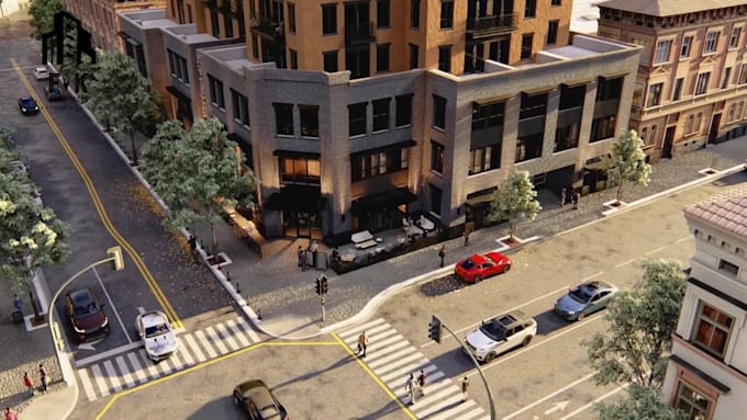 make architectural 3d realistic 4k rendering in lumion