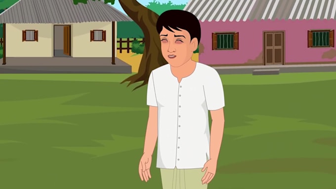 create 2d animated hindi stories