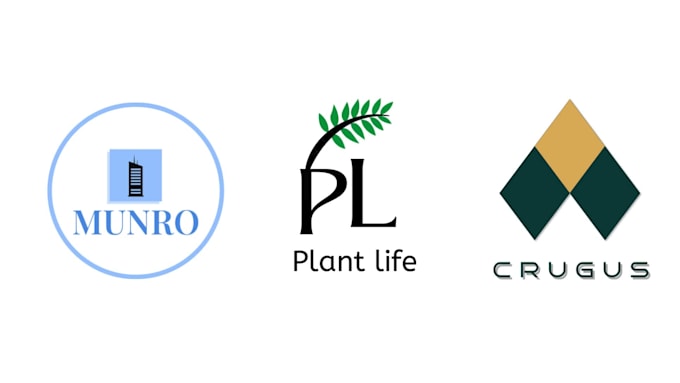 do modern or minimal logo design with canva
