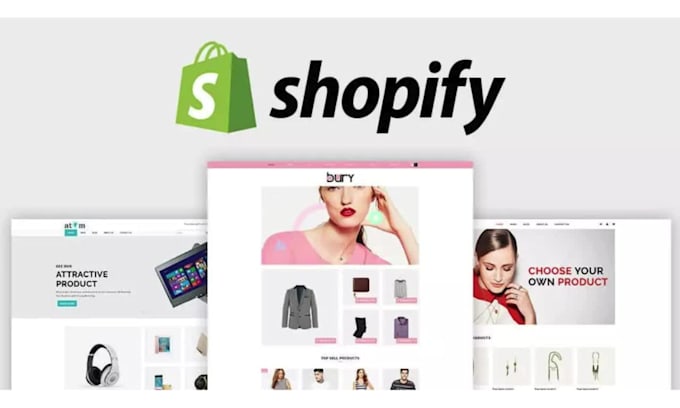 build shopify dropshipping store or create shopify website