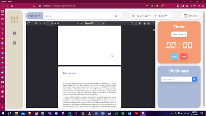 do front end using html css tailwind javascript react astro