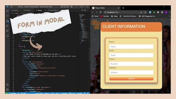 design and develop professional website