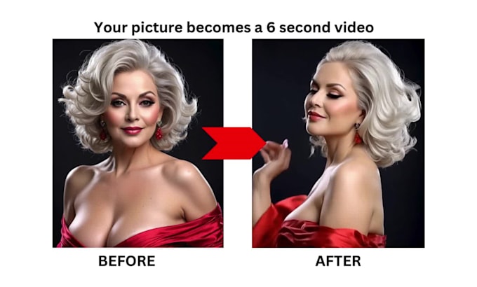 turn your photo, image, picture into a 6 second video