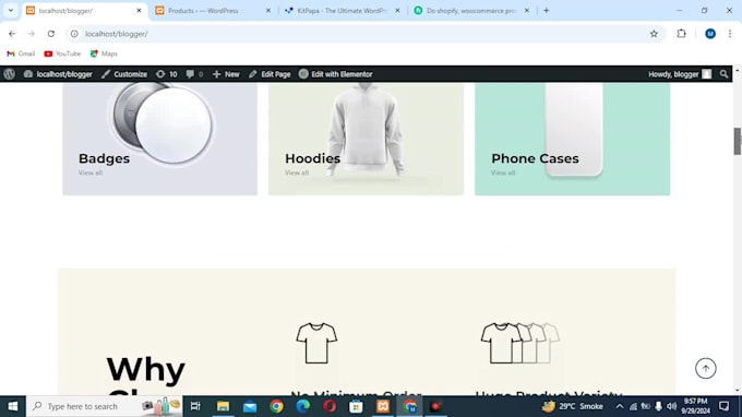 add or upload products to woocommerce or shopify store, shopify product listing