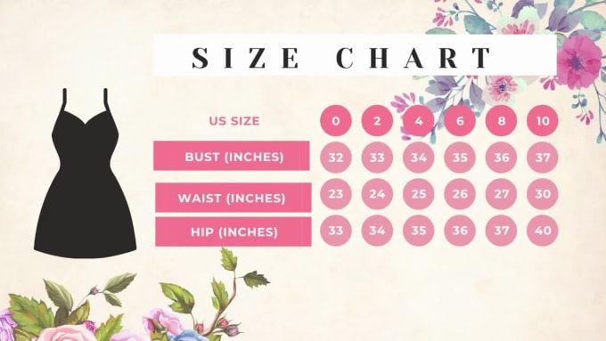 34 Name Brand Clothing Size Charts ideas