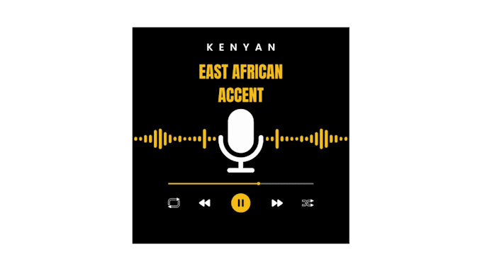 record an east african accent voice over