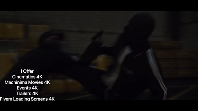 make a 4k cinematic video of gta 5