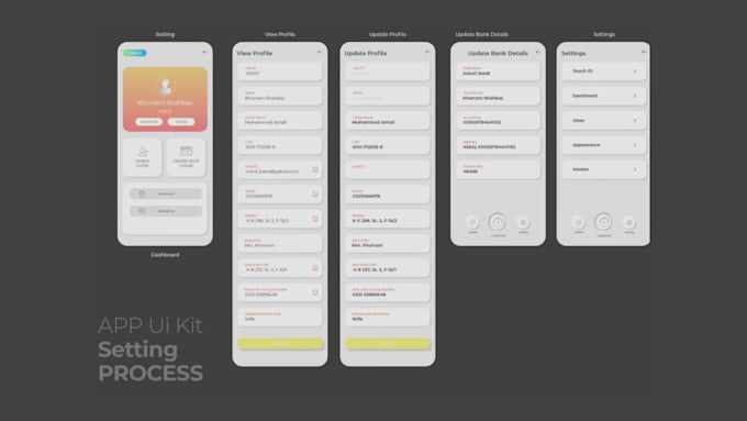 Design creative mobile app ui ux for ios and android by Karrar_wazir ...