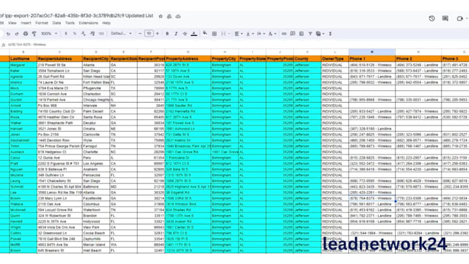 provide skip tracing ,bulk skip tracing ,llc skip tracing for real estate