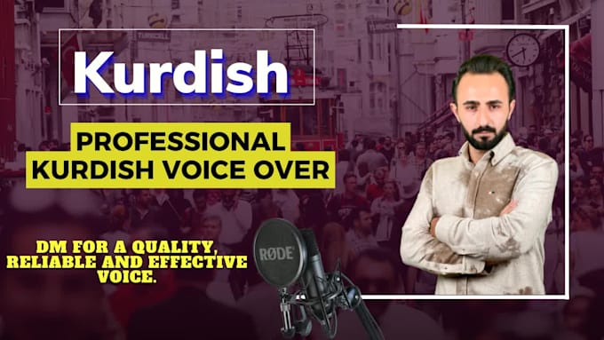 kurdish voiceover for you