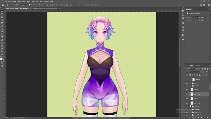 cut your design or model for rigging