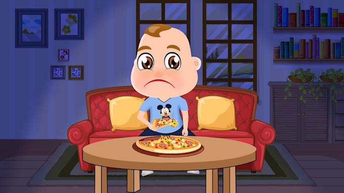 creat any kind of 2d animation videos