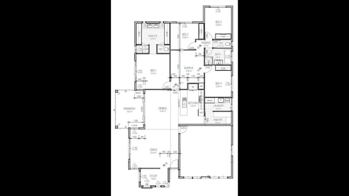 draw complete architectural construction drawings