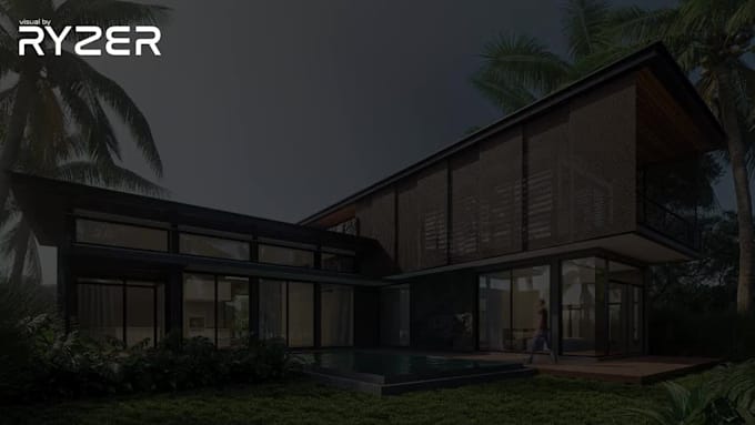 render a landscape project