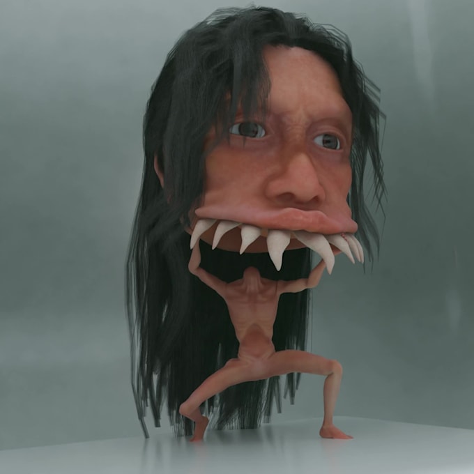 modelling 3d character with blender