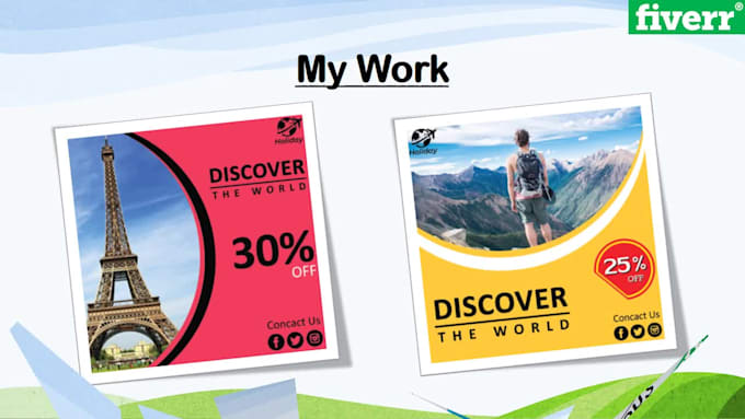 Design eye catching social media post by Medul007 | Fiverr