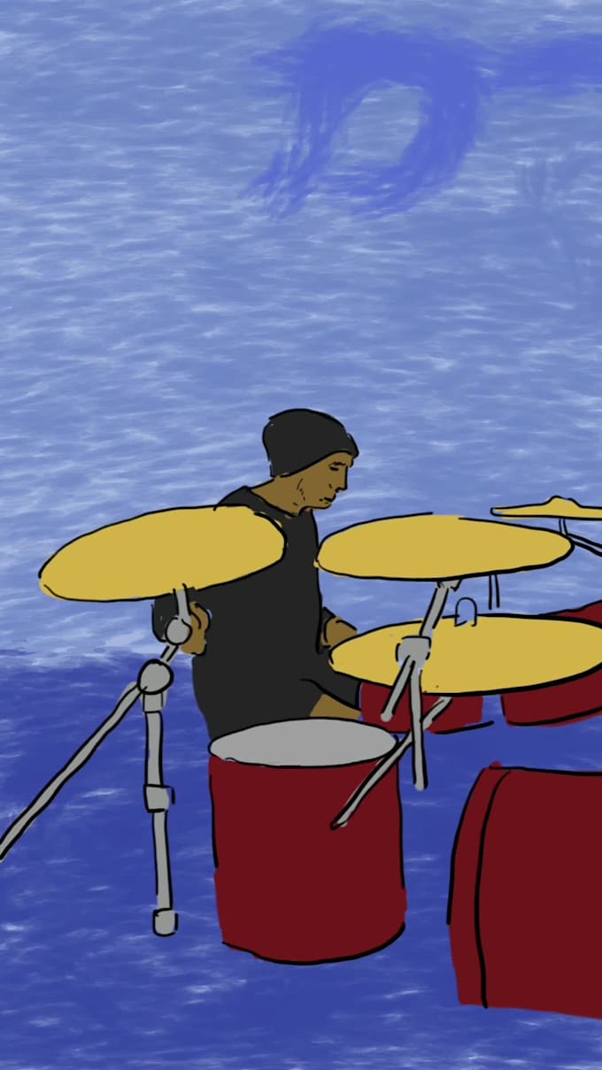 Do animated music video 2d animation by Bidinosaurus Fiverr