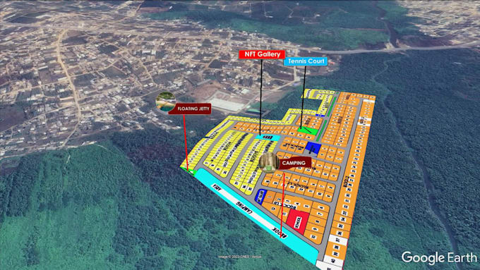 do map and property visualization