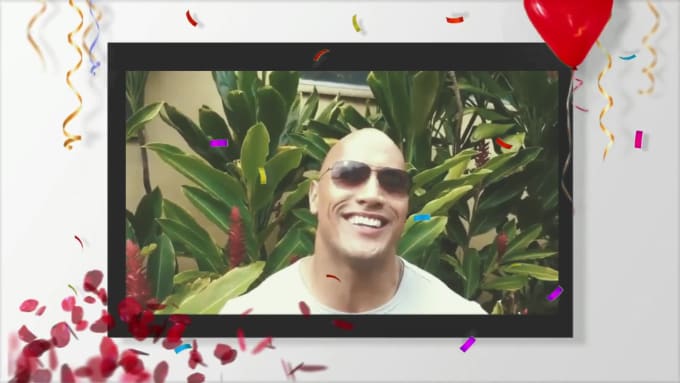 Make Happy Birthday Video By Wishing Celebrities For You By Lurksojib Fiverr