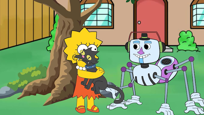 animate custom 2d cartoon animation video