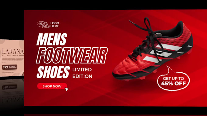 create website banners ,shopify banners and web sliders