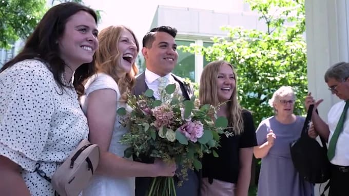 edit cinematic wedding video and event video