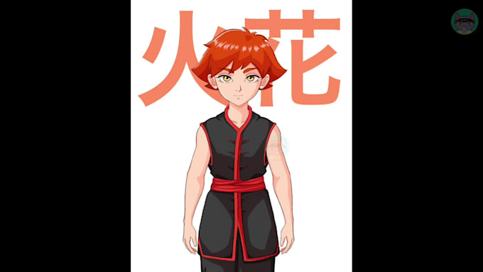 draw original anime characters in 90s retro style