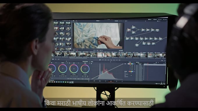 create video subtitles for hindi marathi and english